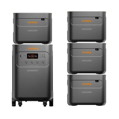 Jackery Explorer 5000 Plus + Four Jackery Battery Pack 5000 Plus