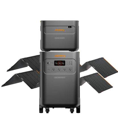 Jackery Explorer 5000 Plus + Jackery Battery Pack 5000 Plus + 2 Jackery SolarSaga 500 X