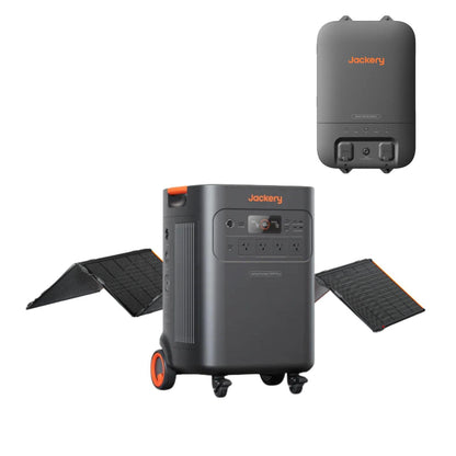 Jackery Explorer 5000 Plus  + Jackery SolarSaga 500 X Jackery Smart Home Transfer Switch