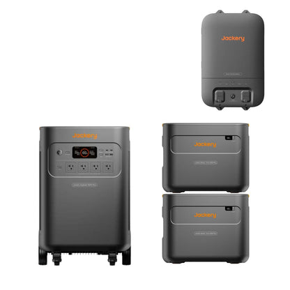 Jackery Explorer 5000 Plus + Two Jackery Battery Pack 5000 Plus + Jackery Smart Home Transfer Switch 