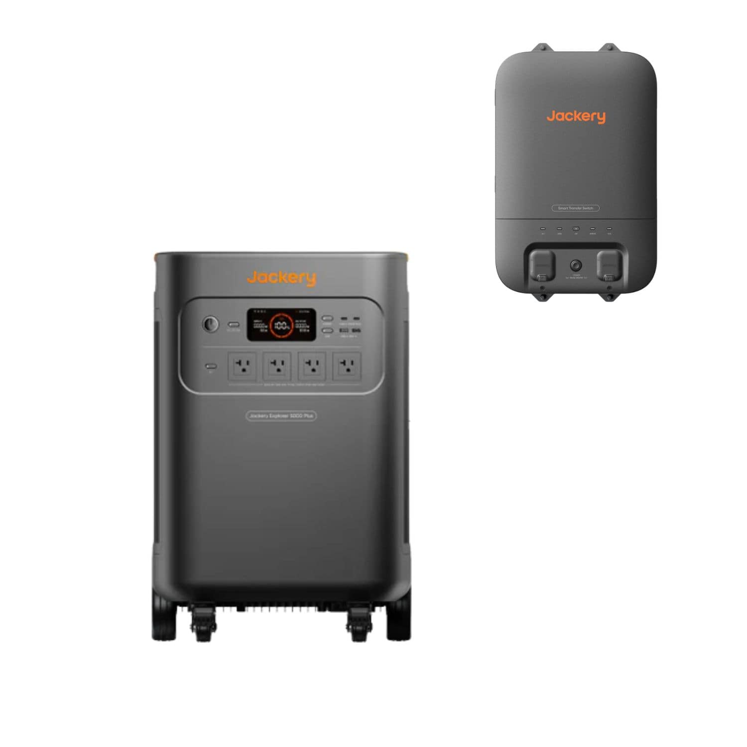 Jackery Explorer 5000 Plus Whole-Home Backup with Jackery Smart Home Transfer Switch 