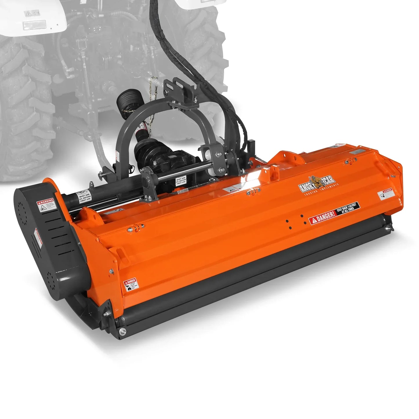 MechMaxx KDK 72H Flail Mower 72" Heavy Duty PTO Hydraulic Side Shift 3 Point 50-75 HP New