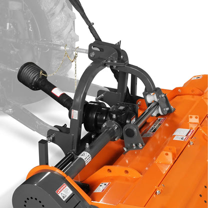 MechMaxx KDK 78H Flail Mower 78" Heavy Duty PTO Hydraulic Side Shift 3 Point 50-85 HP New