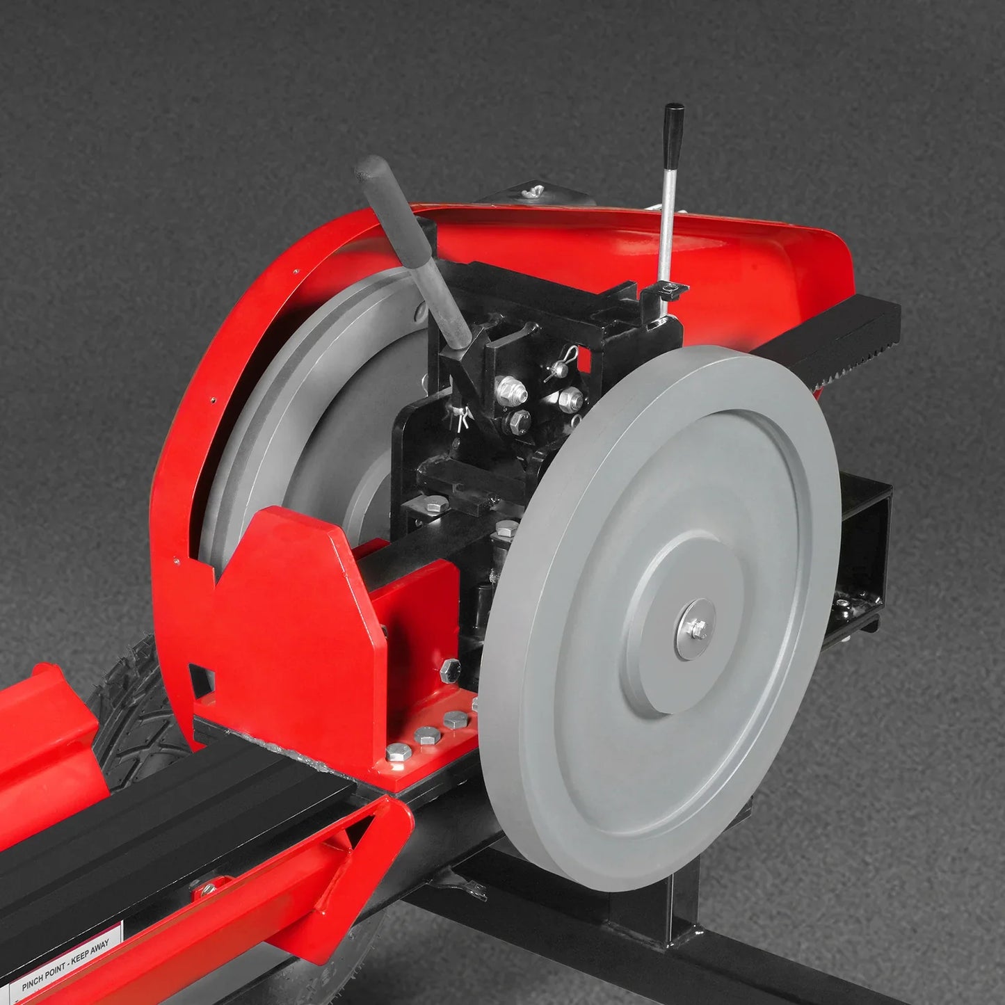 MechMaxx KT34 Log Splitter 34 Ton Kinetic Fast 7 HP Ducar Gasoline Engine 28" Log Dia Capacity 3-Sec Cycle Time New