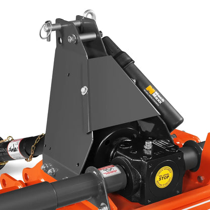 MechMaxx LRT45 Rotary Tiller 45" 3 Point Hitch Cat 1 Chain Drive PTO Shaft Included 15-35 HP New