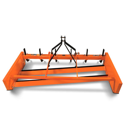 MechMaxx LP84 Land Leveler 84" Heavy Duty Land Plane Scraper Grader with Shanks 3 Point Hitch New
