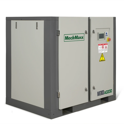 MechMaxx M30AC230 Air Compressor 30HP Rotary Screw 106 CFM 116 PSI 230V 3-Phase Industrial-Grade New