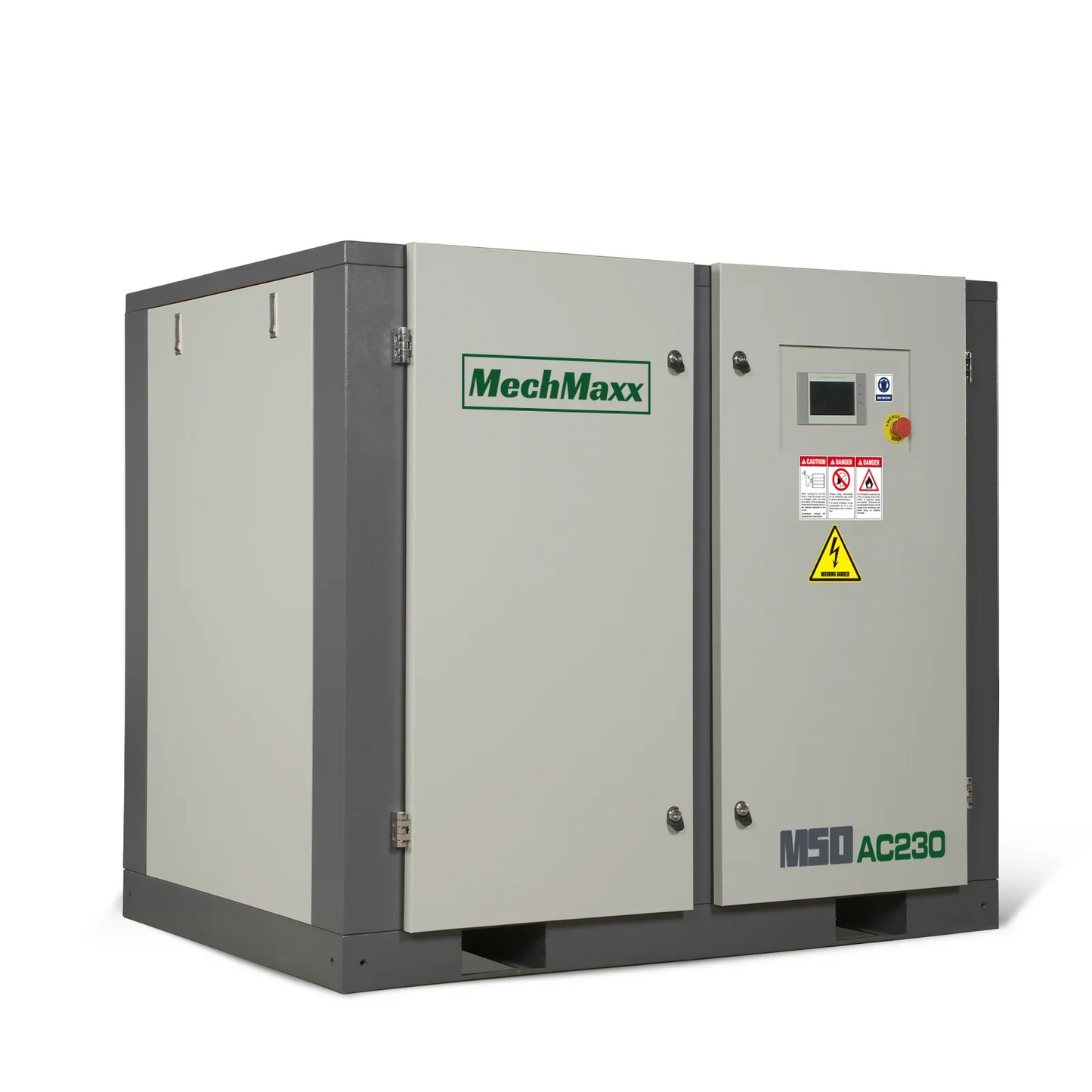 MechMaxx M50AC230 Air Compressor 50HP Rotary Screw 220 CFM 116 PSI 230V 3-Phase Industrial Grade New
