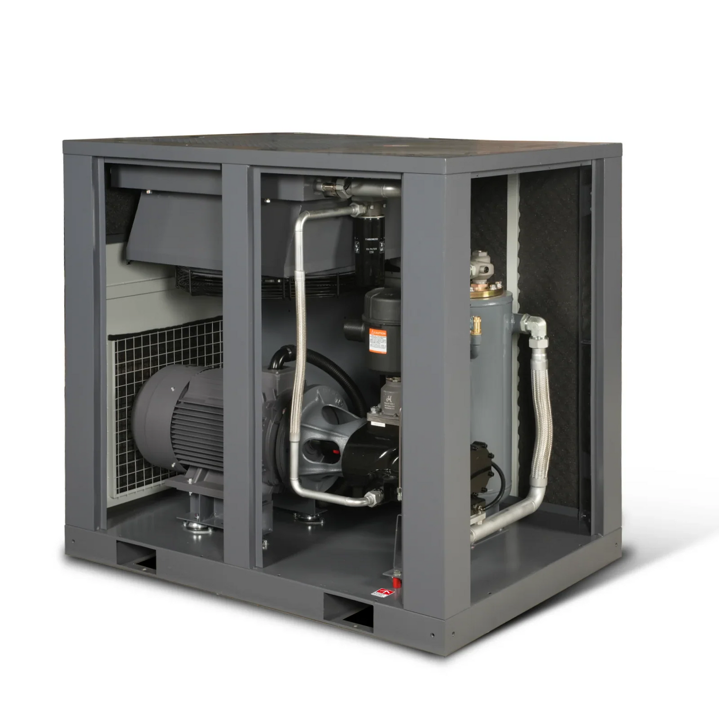 MechMaxx M50AC230 Air Compressor 50HP Rotary Screw 220 CFM 116 PSI 230V 3-Phase Industrial Grade New