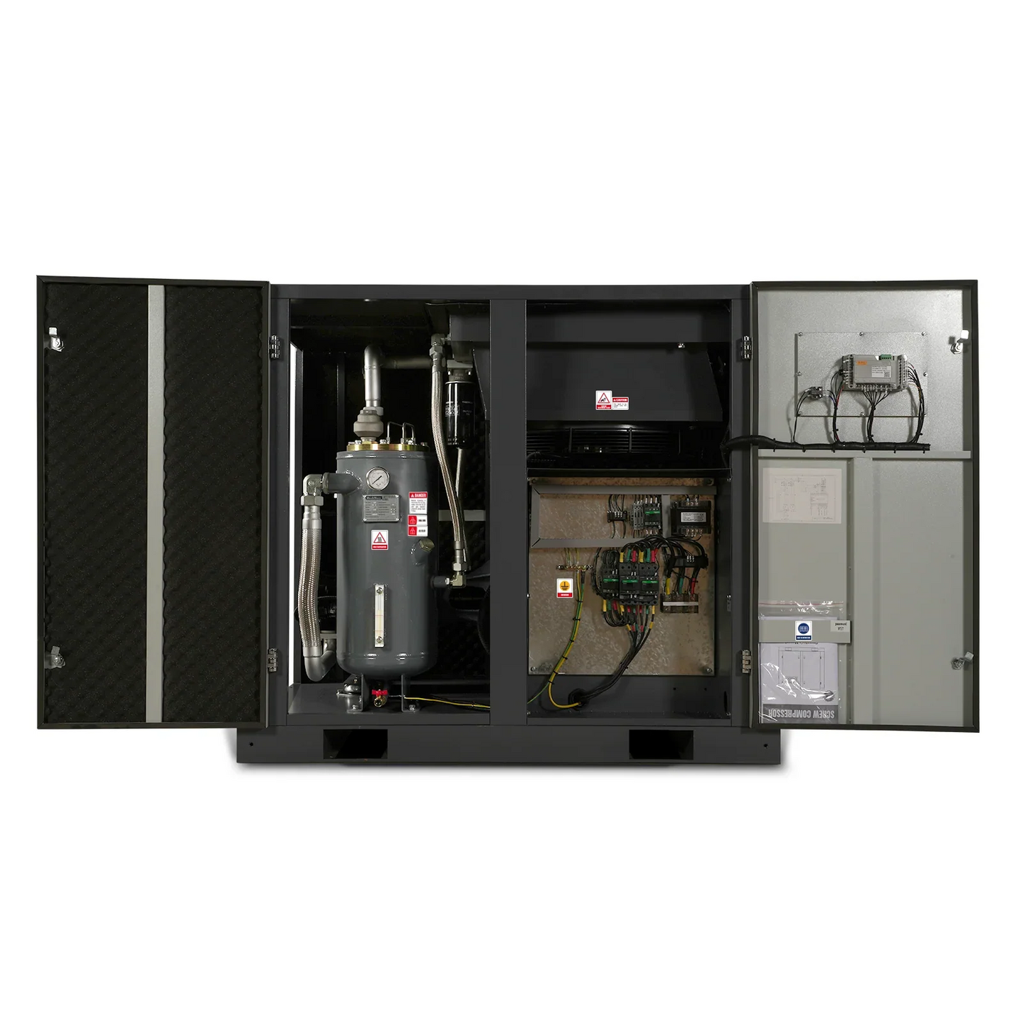MechMaxx M50AC460 Air Compressor 50HP Rotary Screw 220 CFM 116 PSI 460V 3-Phase Industrial-Grade New