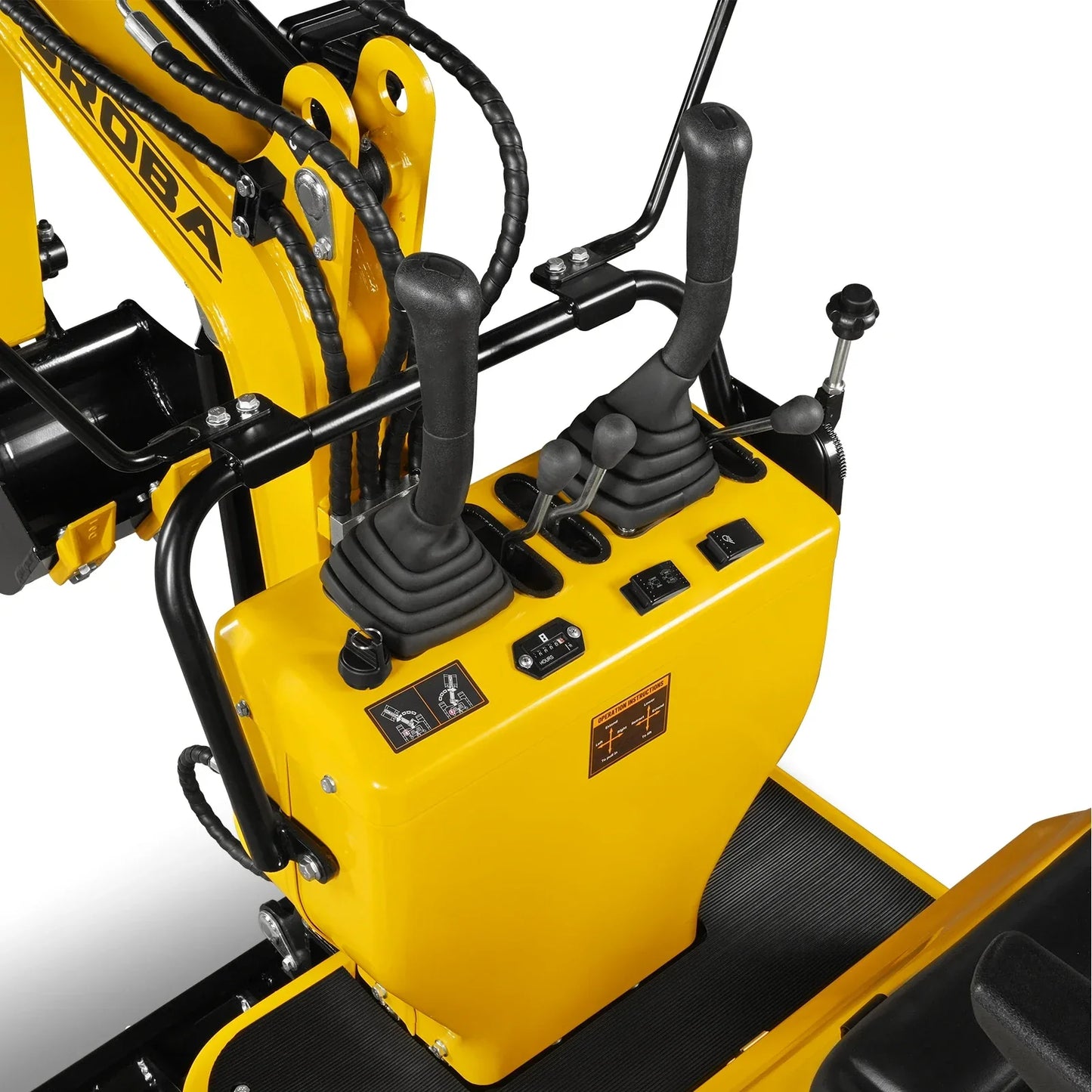 MechMaxx MEC06 Mini Excavator Compact 0.6 Ton Loncin 300cc 9HP Engine 43.3" Max Digging Depth 1345 lbs Operating Weight New