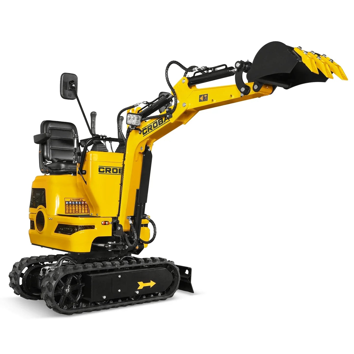MechMaxx MEC06 Mini Excavator Compact 0.6 Ton Loncin 300cc 9HP Engine 43.3" Max Digging Depth 1345 lbs Operating Weight New