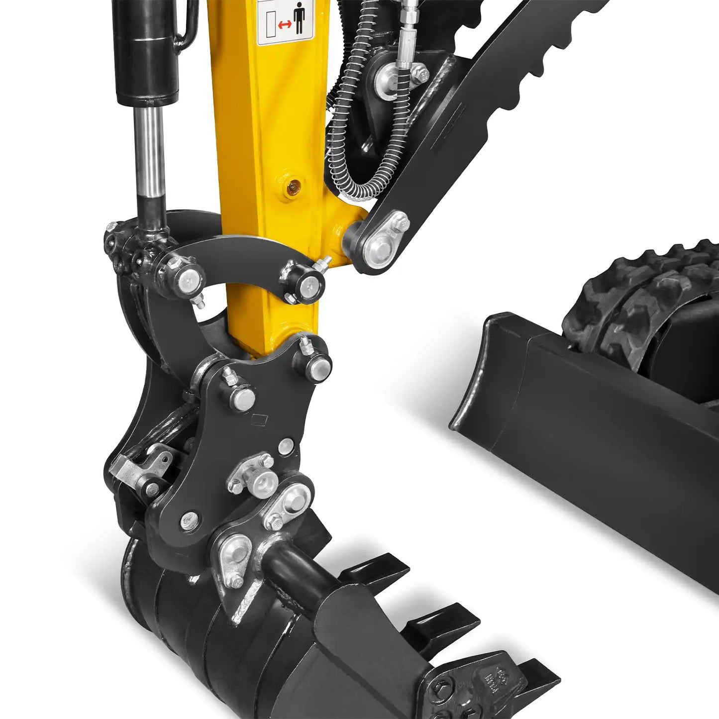 MechMaxx MEC12 Mini Excavator Kubota D722 Engine 65.7" Max Digging Depth 1.2 Ton 2700 lbs Operating Weight New