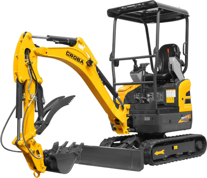 MechMaxx MEC17 Mini Excavator Compact Kubota D902 Engine 95" Max Digging Depth 1.7 Ton 4190 lbs Operating Weight New