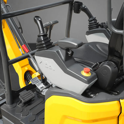 MechMaxx MEC17 Mini Excavator Compact Kubota D902 Engine 95" Max Digging Depth 1.7 Ton 4190 lbs Operating Weight New