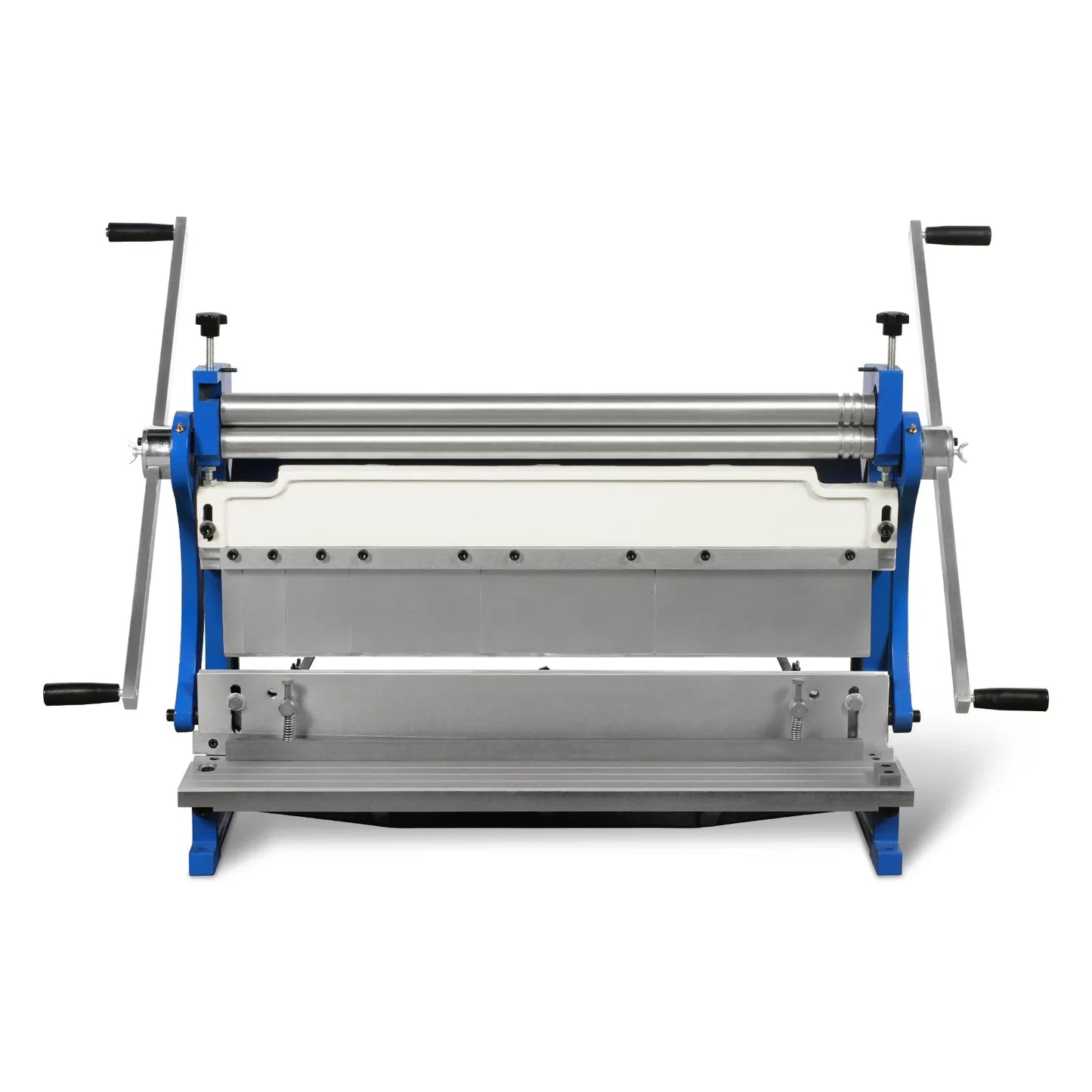 MechMaxx MMCB3016 3"-1 Sheet Metal Machine 30" Pan and Box Brake Slip Roll Shear Bending Machine 20 Gauge Mild Steel Adjustable Fingers Heavy Duty New