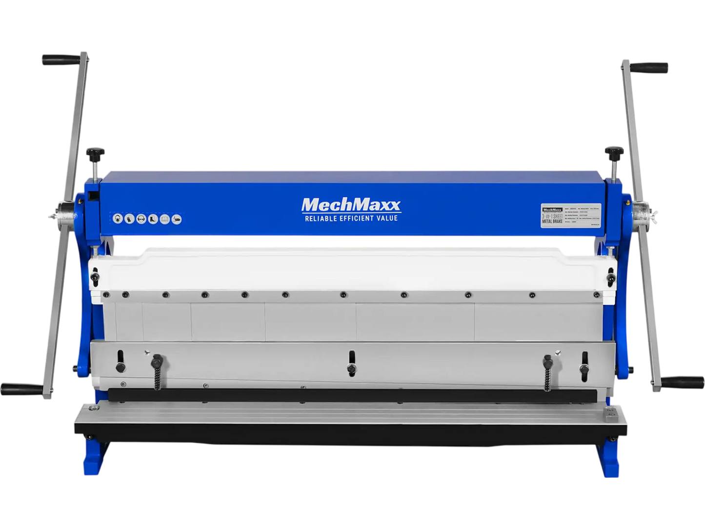MechMaxx MMCB4020 3"-1 Sheet Metal Machine 40" Pan and Box Brake Slip Roll Shear Bending Machine 20 Gauge New