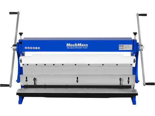 MechMaxx MMCB4020 3"-1 Sheet Metal Machine 40" Pan and Box Brake Slip Roll Shear Bending Machine 20 Gauge New