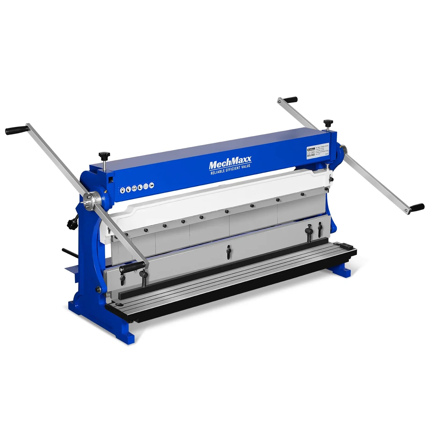 MechMaxx MMCB4020 3"-1 Sheet Metal Machine 40" Pan and Box Brake Slip Roll Shear Bending Machine 20 Gauge New