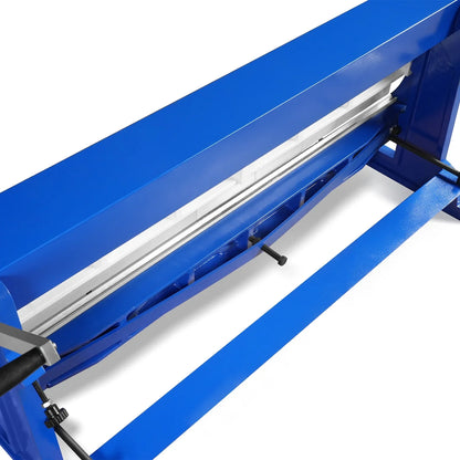 MechMaxx MMCB5220 3"-1 Sheet Metal Machine 52" Pan and Box Brake Slip Roll Shear Bending Machine 20 Gauge Mild Steel Adjustable Fingers Heavy Duty New
