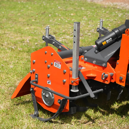 MechMaxx MRT60 Rotary Tiller 60" 3 Point Hitch Cat. 1 & 2 Gear Drive PTO Shaft Included Slip Clutch 30-60 HP New