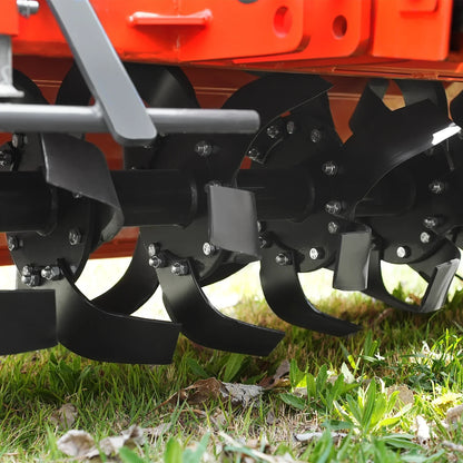 MechMaxx MRT60 Rotary Tiller 60" 3 Point Hitch Cat. 1 & 2 Gear Drive PTO Shaft Included Slip Clutch 30-60 HP New