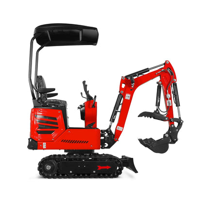 MechMaxx MEC10 Mini Excavator Compact HONDA GX390 Engine 65.7" Max Digging Depth 1 Ton 2280 lbs Operating Weight New