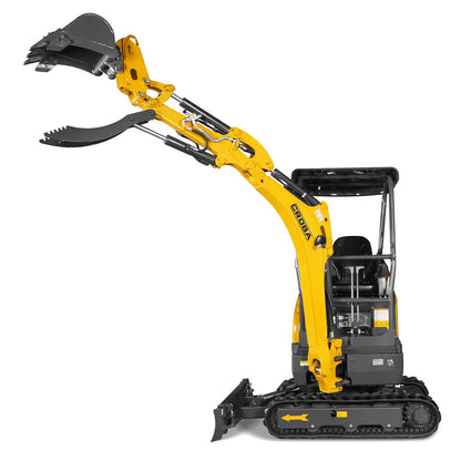 MechMaxx MEC17 Mini Excavator Compact Kubota D902 Engine 89" Max Digging Depth 1.7 Ton 4145 lbs Operating Weight New
