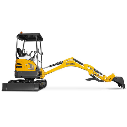 MechMaxx MEC17 Mini Excavator Compact Kubota D902 Engine 89" Max Digging Depth 1.7 Ton 4145 lbs Operating Weight New