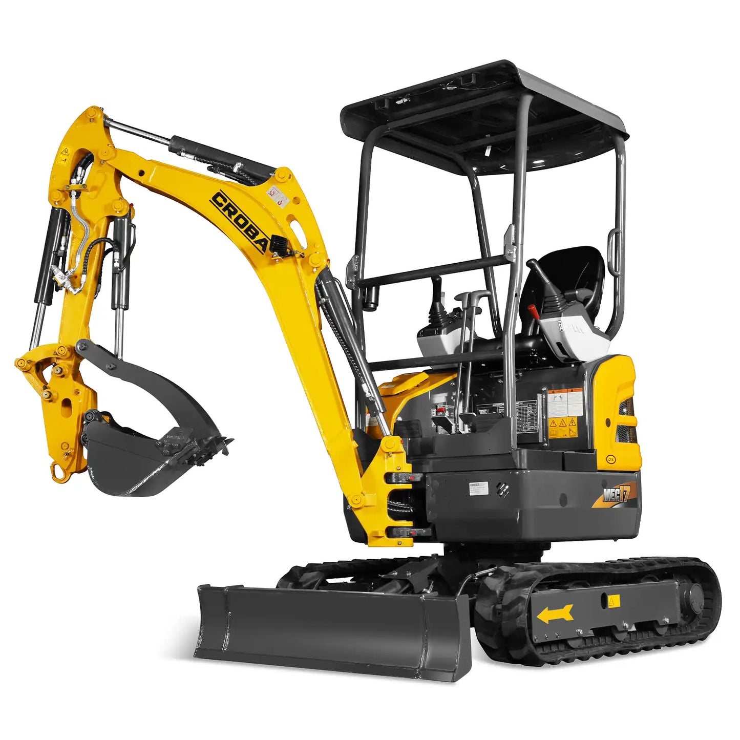 MechMaxx MEC17 Mini Excavator Compact Kubota D902 Engine 89" Max Digging Depth 1.7 Ton 4145 lbs Operating Weight New