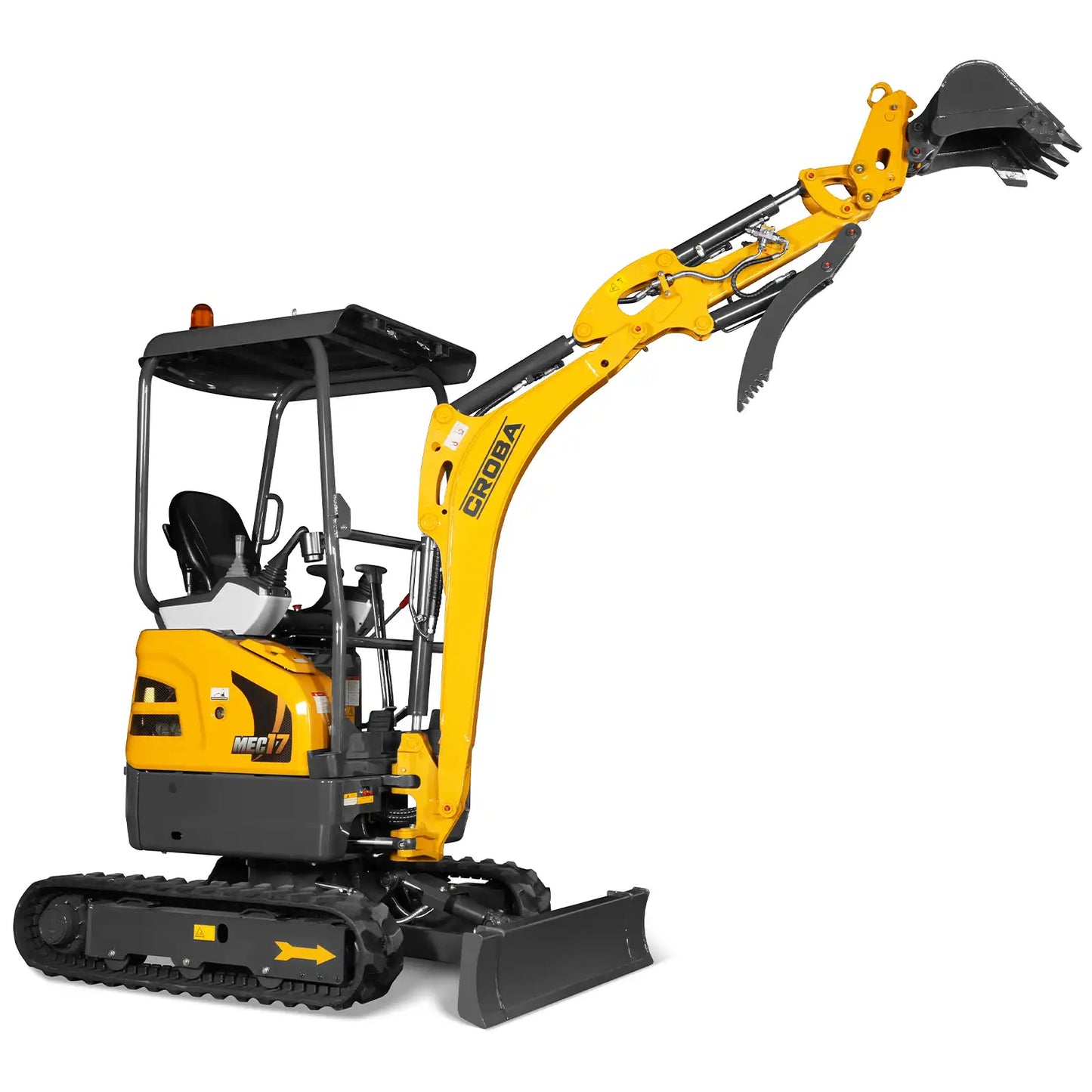 MechMaxx MEC17 Mini Excavator Compact Kubota D902 Engine 89" Max Digging Depth 1.7 Ton 4145 lbs Operating Weight New