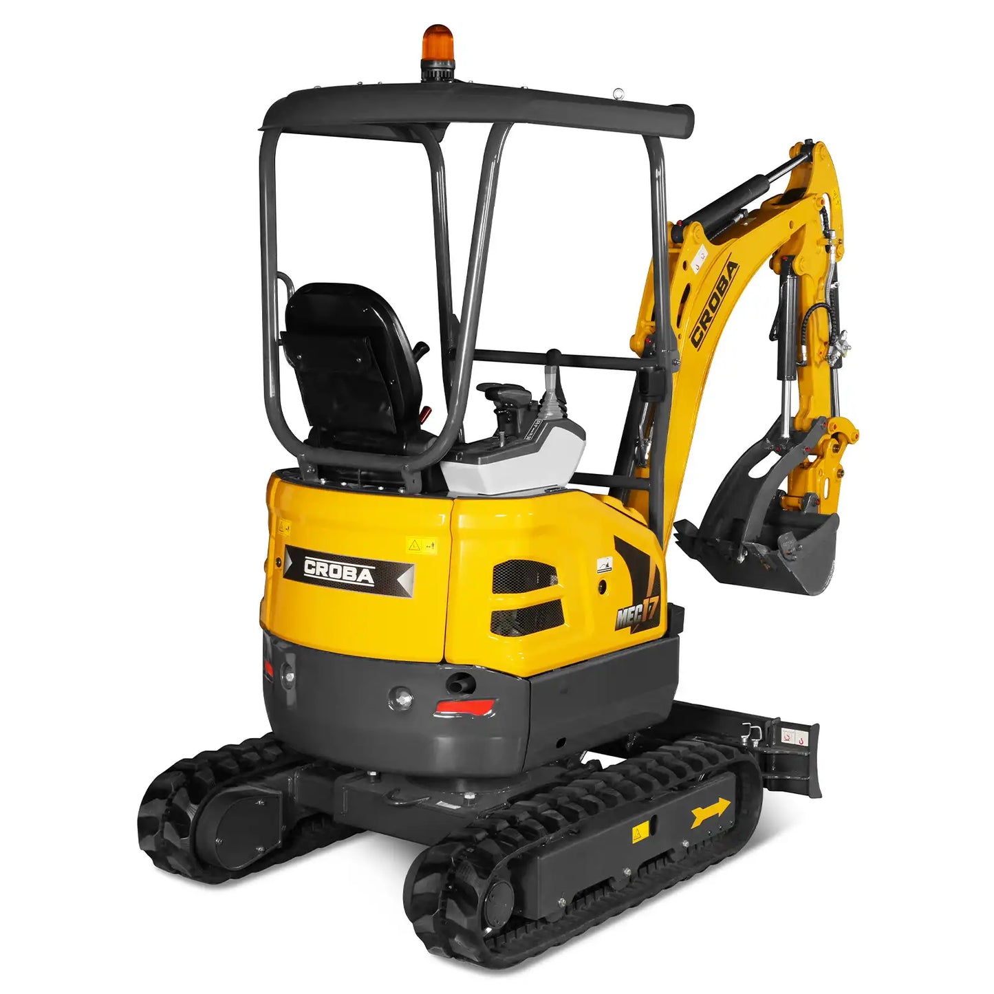 MechMaxx MEC17 Mini Excavator Compact Kubota D902 Engine 89" Max Digging Depth 1.7 Ton 4145 lbs Operating Weight New
