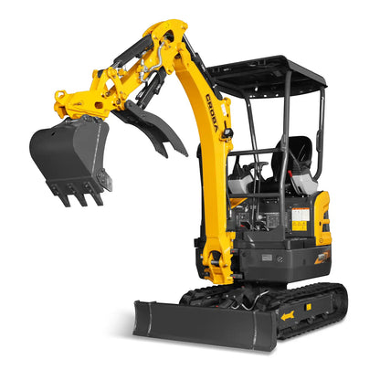 MechMaxx MEC17 Mini Excavator Compact Kubota D902 Engine 89" Max Digging Depth 1.7 Ton 4145 lbs Operating Weight New