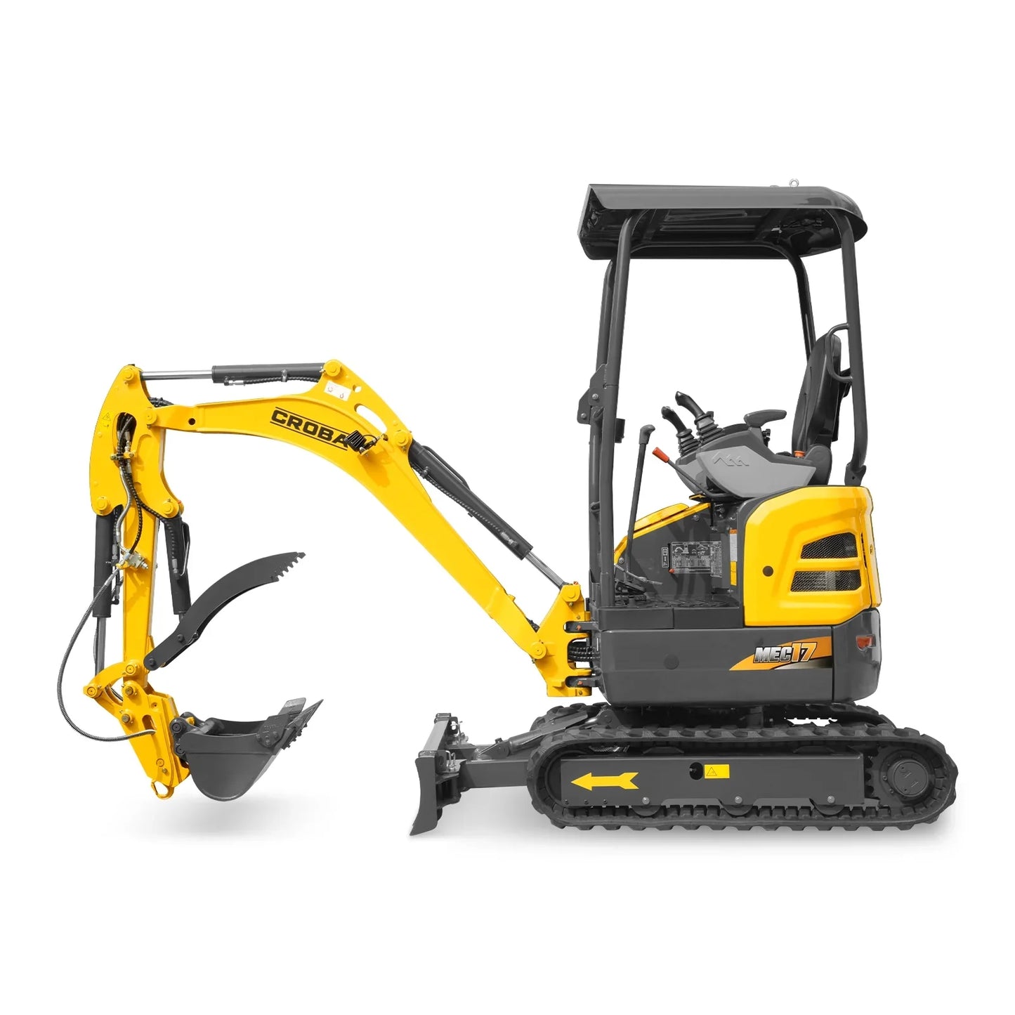 MechMaxx MEC17 Mini Excavator Compact Kubota D902 Engine 95" Max Digging Depth 1.7 Ton 4190 lbs Operating Weight New