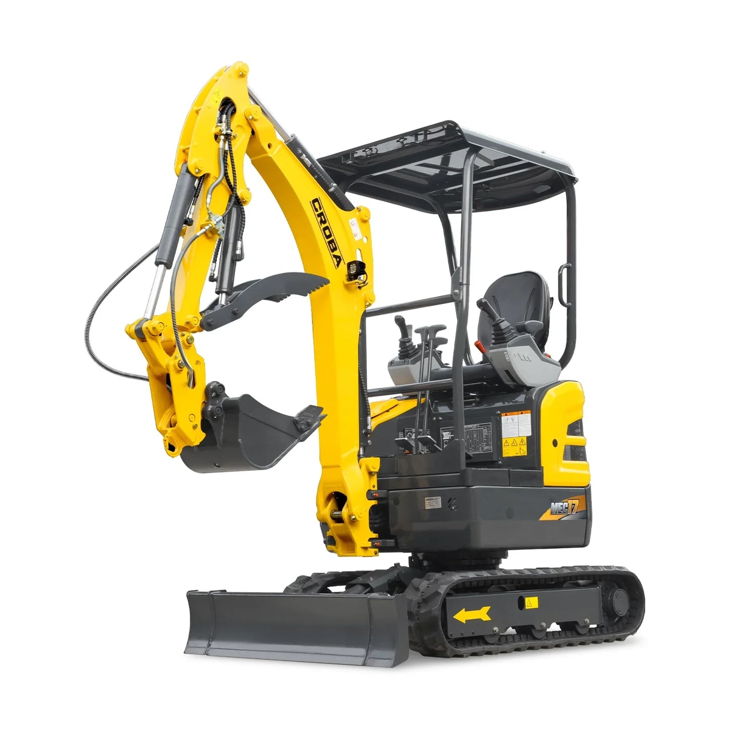 MechMaxx MEC17 Mini Excavator Compact Kubota D902 Engine 95" Max Digging Depth 1.7 Ton 4190 lbs Operating Weight New