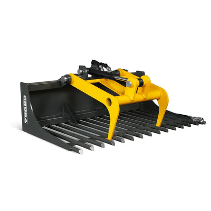 MechMaxx RGB44 Skid Steer Grapple Bucket 20" Mini Rock Grapple Bucket New