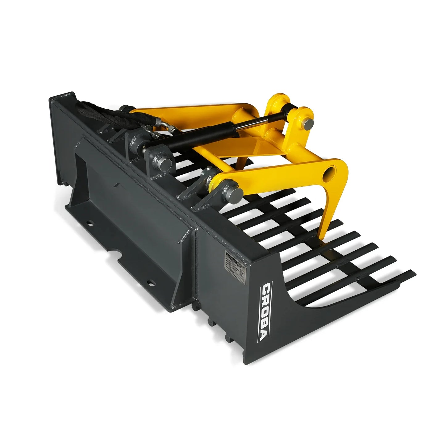 MechMaxx RGB44 Skid Steer Grapple Bucket 20" Mini Rock Grapple Bucket New