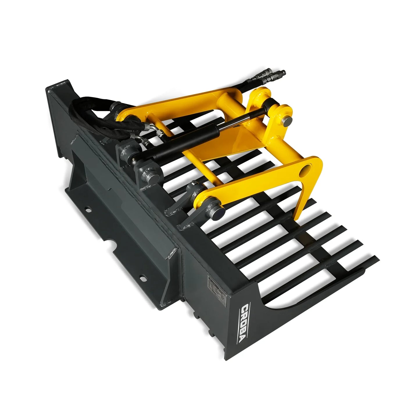 MechMaxx RGB44 Skid Steer Grapple Bucket 20" Mini Rock Grapple Bucket New