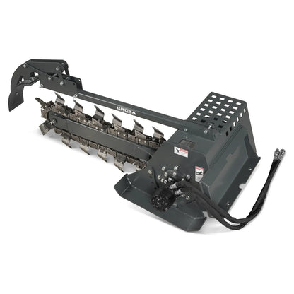 MechMaxx TR20 Trencher 20" Cutting Depth Mini Skid Steer New