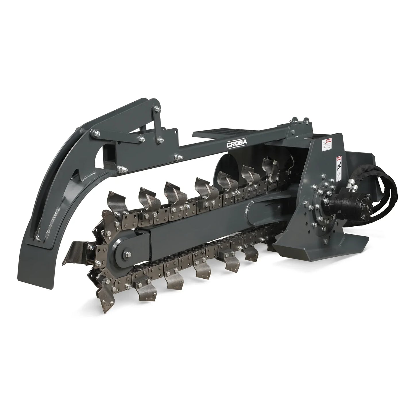 MechMaxx TR20 Trencher 20" Cutting Depth Mini Skid Steer New