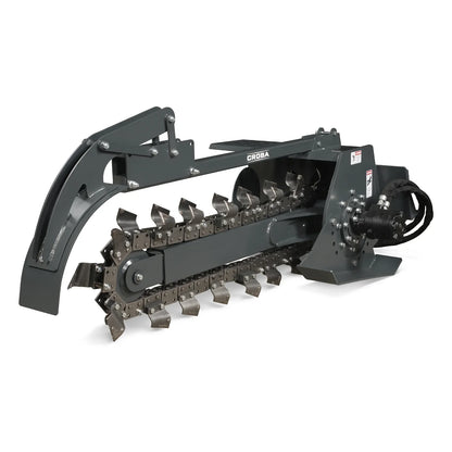 MechMaxx TR20 Trencher 20" Cutting Depth Mini Skid Steer New