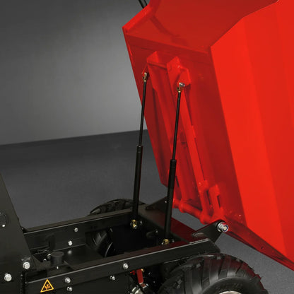 MechMaxx E50 Mini Dumper 1100 lbs Loading Battery Powered Barrow Electric 1000W 48V Brushless DC Motor New