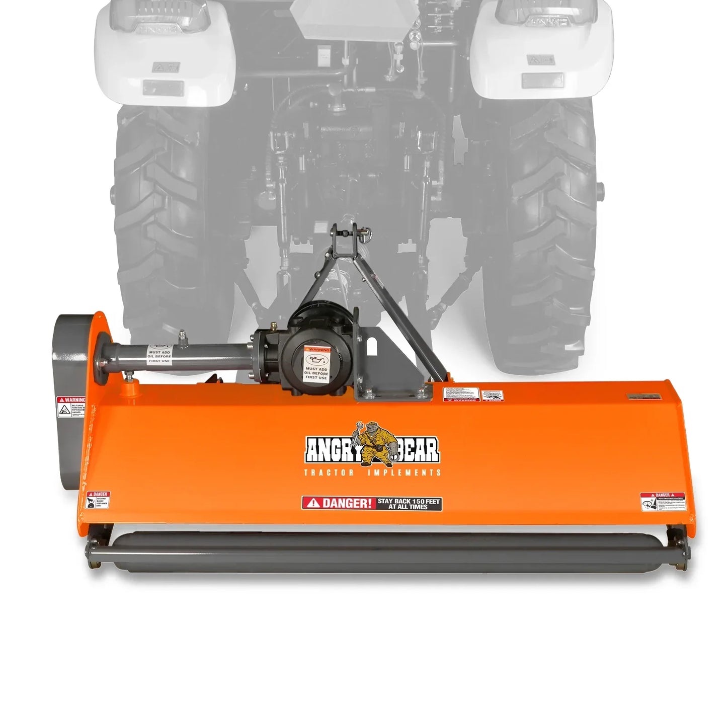 MechMaxx NAM 60 Flail Mower 60" PTO Driven 3 Point 30-60HP New