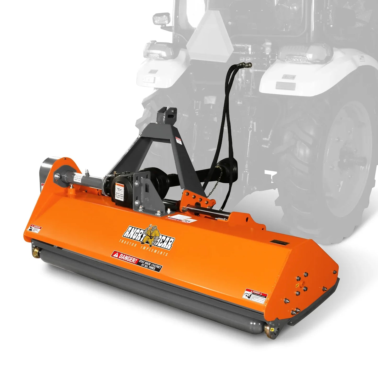 MechMaxx NAM 68H Flail Mower 68" PTO Hydraulic Side Shift 3 Point 30-60 HP New