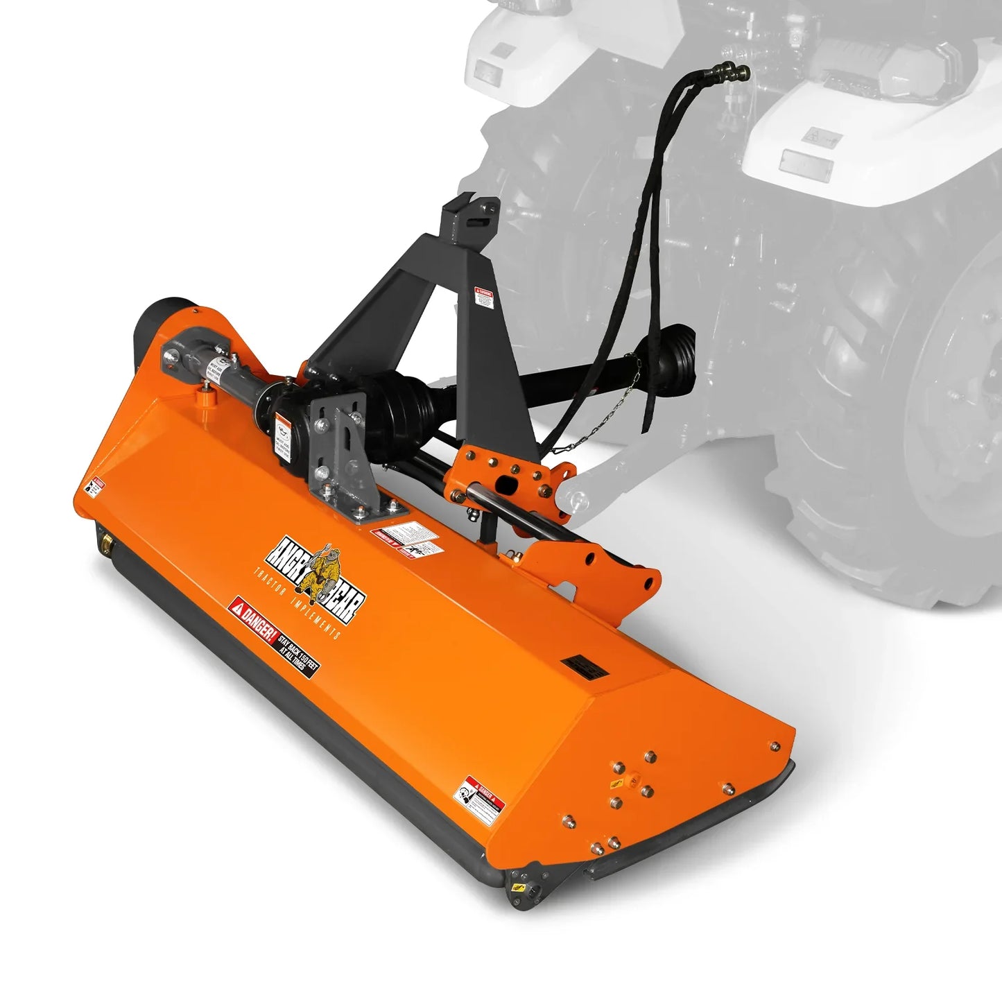 MechMaxx NAM 68H Flail Mower 68" PTO Hydraulic Side Shift 3 Point 30-60 HP New