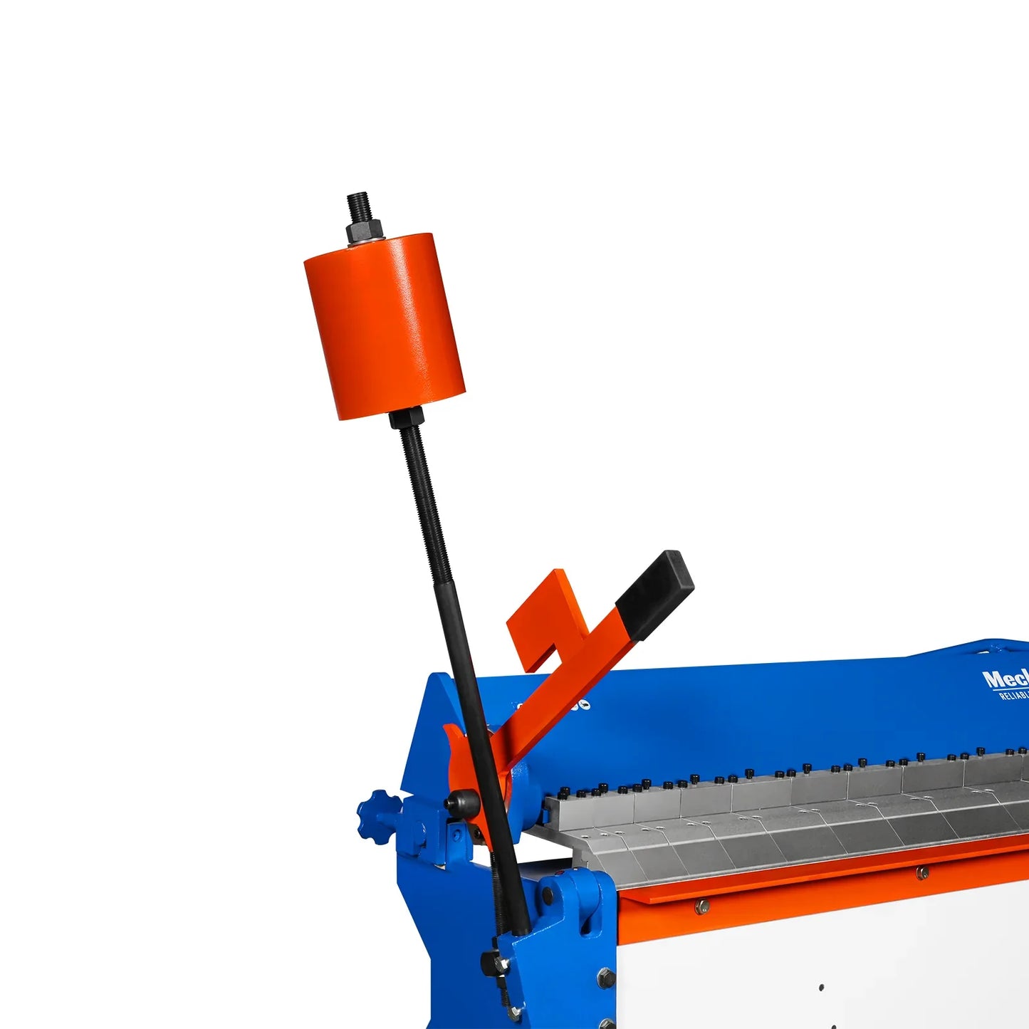 MechMaxx PB10012 Sheet Metal Brake 100" Manual 12 Gauge Adjustable Fingers 8' Heavy-Duty Steel Box and Pan New