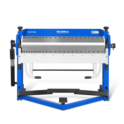 MechMaxx PB2A5014' Clamp Pan and Box Brake 50" Industrial Heavy Duty Sheet Metal Folding Machine 0-135° Bending Angle 1.9" Clamping Lift 2" Box Depth New