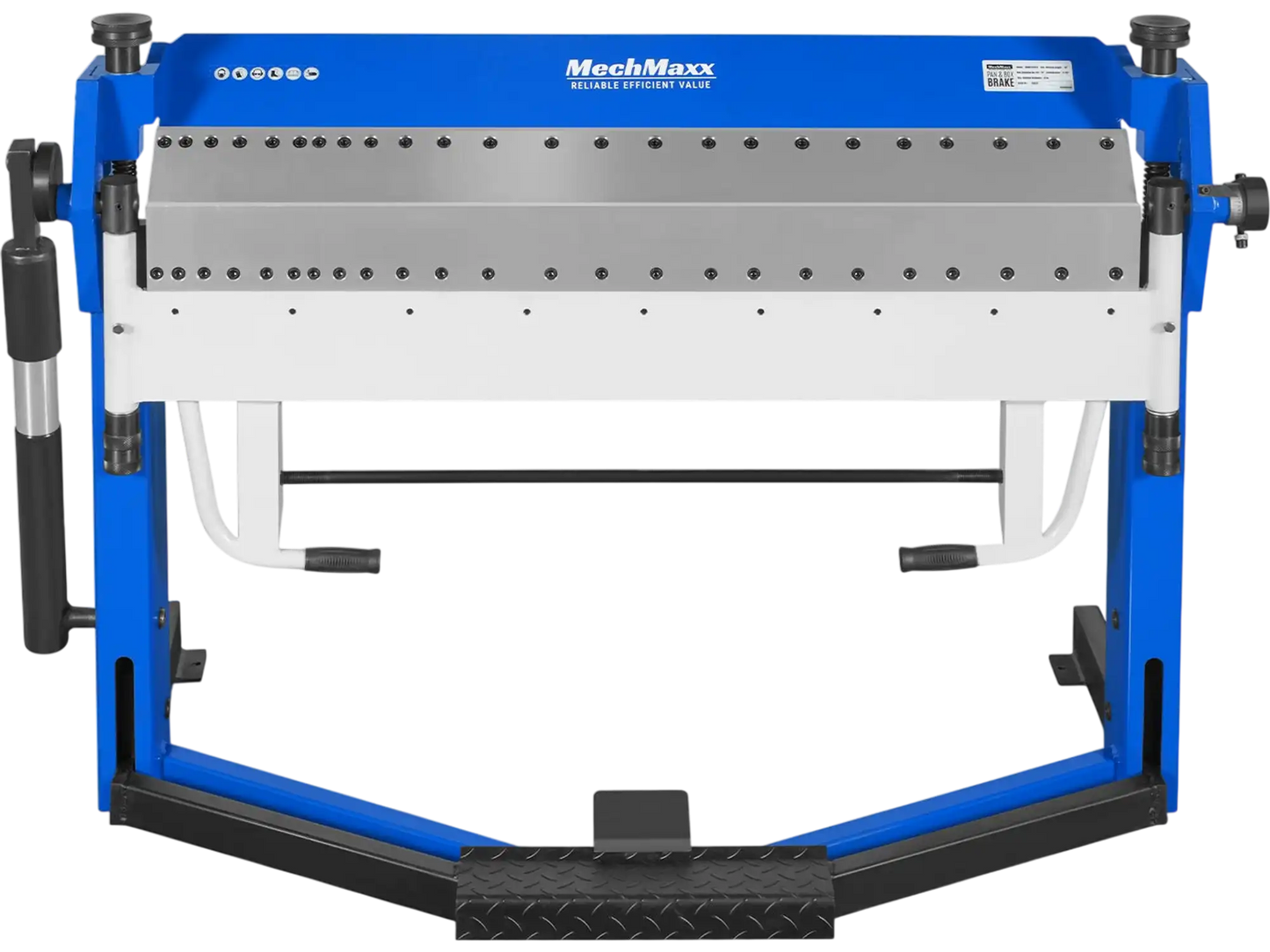 MechMaxx PB2A5014' Clamp Pan and Box Brake 50" Industrial Heavy Duty Sheet Metal Folding Machine 0-135° Bending Angle 1.9" Clamping Lift 2" Box Depth New