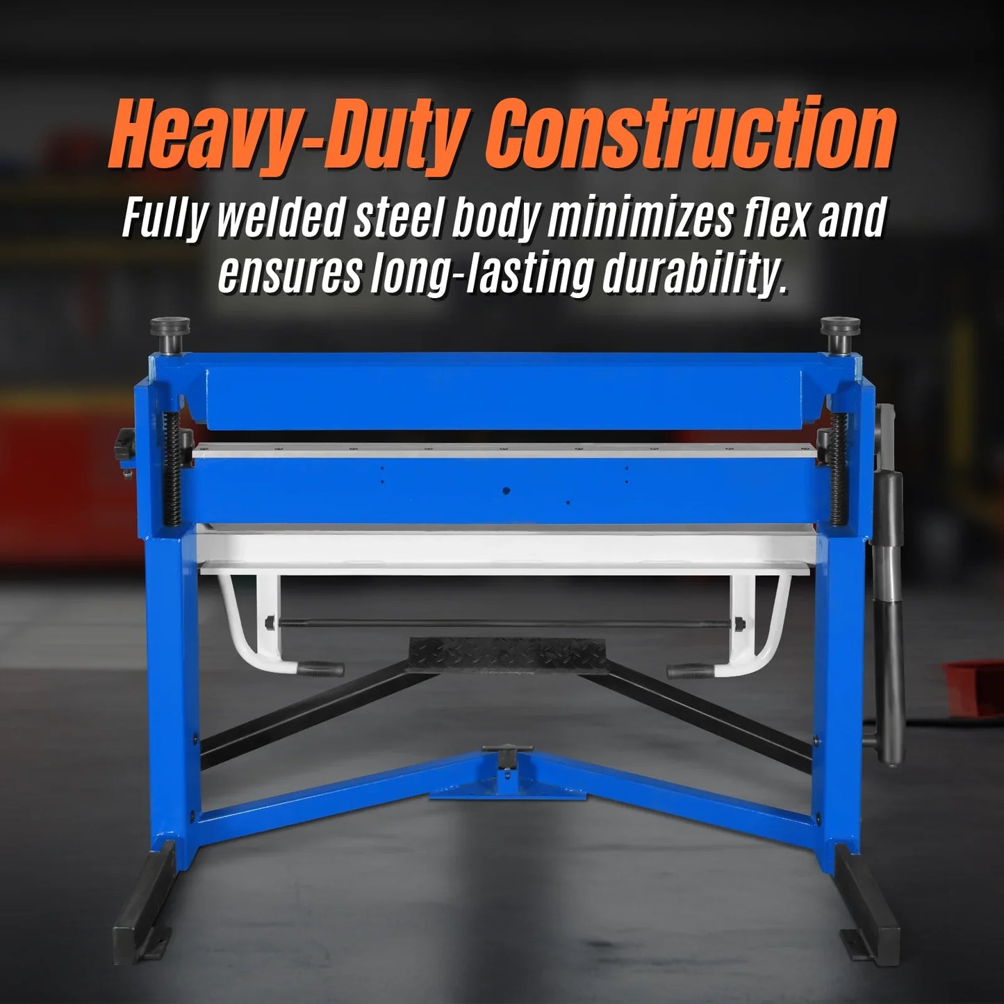 MechMaxx PB2A5014' Clamp Pan and Box Brake 50" Industrial Heavy Duty Sheet Metal Folding Machine 0-135° Bending Angle 1.9" Clamping Lift 2" Box Depth New