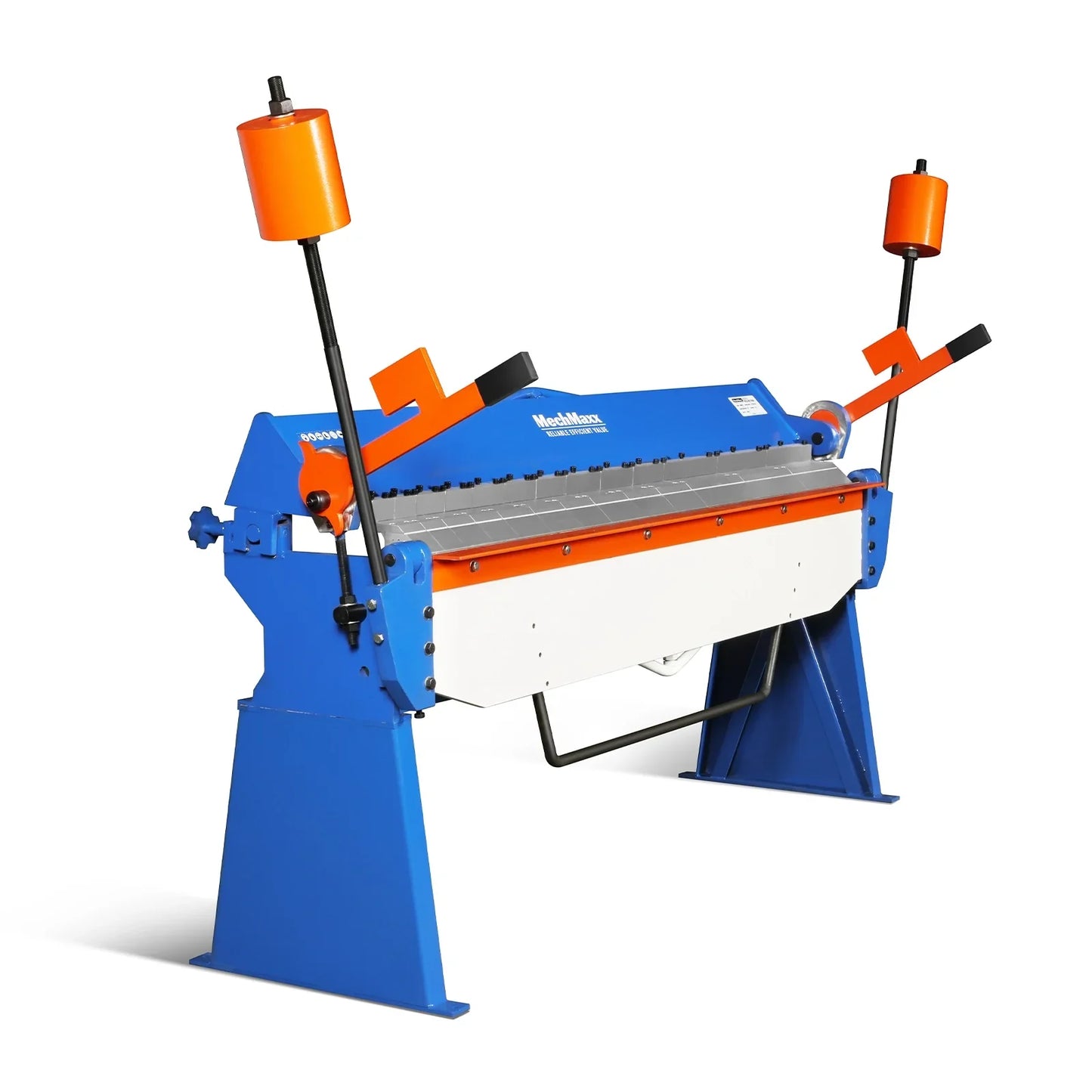 MechMaxx PB8012 Sheet Metal Brake 80" Manual 12 Gauge Adjustable Fingers 6' Heavy-Duty Steel Precision Bending New